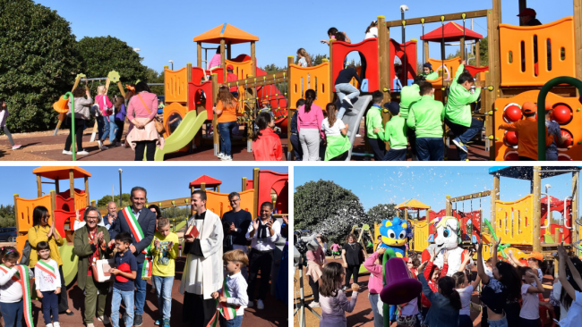 Marsala, inaugurato il nuovo parco giochi di contrada San Leonardo