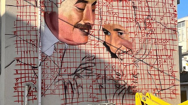 A Campobello un murale su Falcone e Borsellino vicino al covo di Messina Denaro