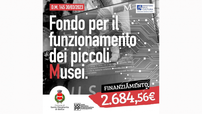 Santa Margherita, fondo per il funzionamento dei piccoli musei