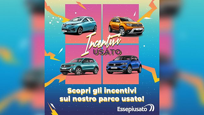 Essepiauto: molteplici incentivi sul parco usato