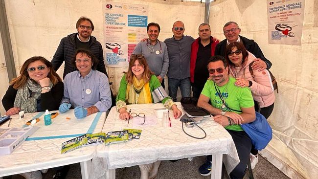 XIX Giornata Mondiale contro l’Ipertensione Arteriosa, screening in piazza