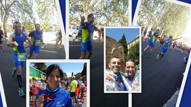 La PAM alla Maratona nella città eterna. 22^ Acea Maratona di Roma