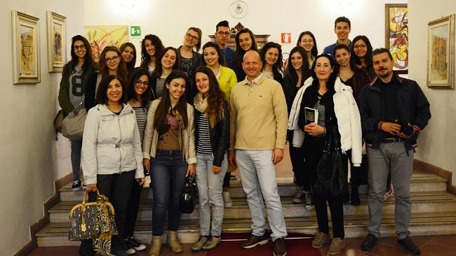 Mazara, la Terza A Turismo dell’Istituto Ferrara in visita al Comune