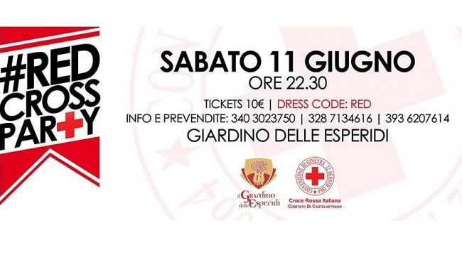 CASTELVETRANO – “#REDCROSSPARTY” con la Croce Rossa per il primo happening cool  dell’estate castelvetranese