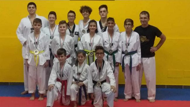 Taekwondo del Maestro Russo:  tredici “fighter” con tredice medaglie