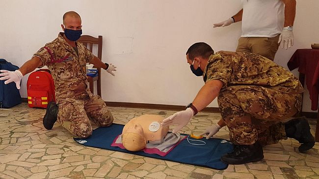 Al 6° Reggimento Bersaglieri, un corso di BLSD in sinergia con il Centro Soccorso Emergency di Trapani