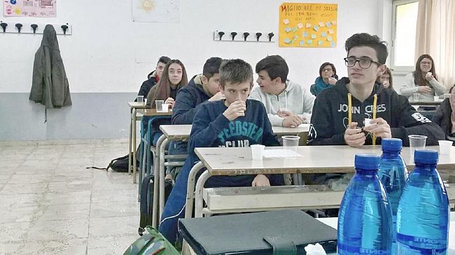 Partito il nuovo progetto del Rotary club, la nocellara spiegata ai ragazzi delle scuole