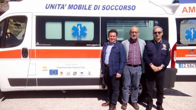 Protezione civile: dipartimento regionale consegna ambulanza ad Asp Trapani per ospedale Pantelleria
