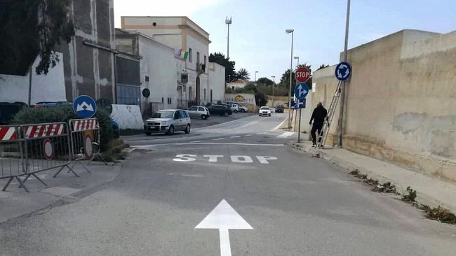 Marsala: eliminato pericolo circolazione veicolare