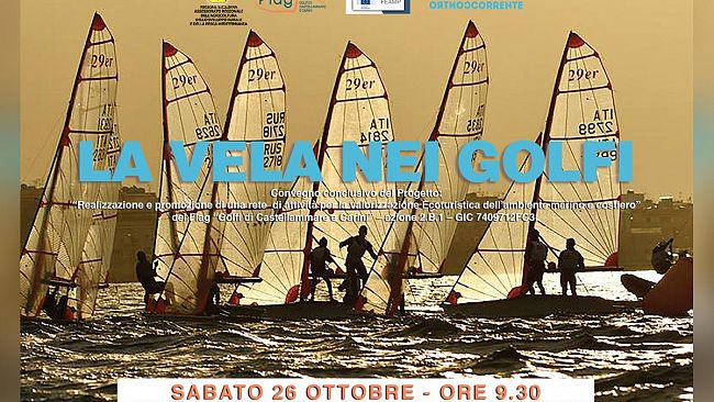 Convegno sulla cultura velica e sul turismo sostenibile, sabato 26 ottobre a Sferracavallo. Si conclude progetto promosso dal FLAG “Golfi di Castellammare e Carini” con l’Associazione ASD C. Contro Corrente