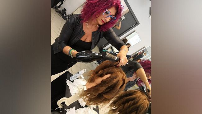L’hairstylist marsalese Angela Palumbo alla Milano Fashion Week, la settimana della moda primavera estate 2020
