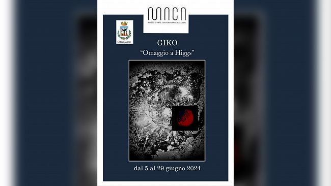 Alcamo, dal 5 al 29 giugno al Maca sarà possibile visitare la mostra “Omaggio a Higgs” di Giko