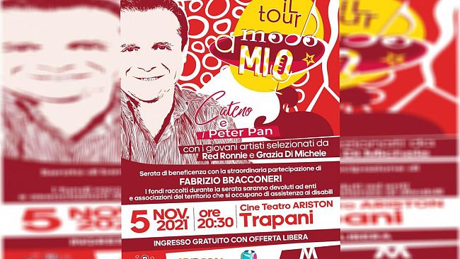 Trapani, stasera all'Ariston la tappa del tour 