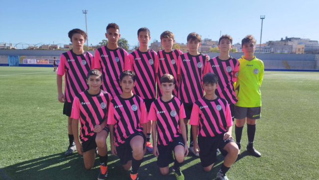 I giovanissimi U14 dell'ASD Aurora calcio Mazara perdono contro il Trapani 1905