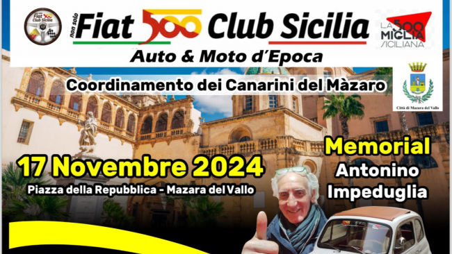 Mazara, tutto pronto per il ​1^ memorial Antonino Impeduglia