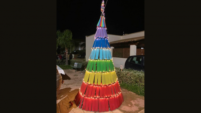 Marsala, tutto pronto per la cerimonio di accensione dell'albero nella parrocchia Maria Ss. della Cava