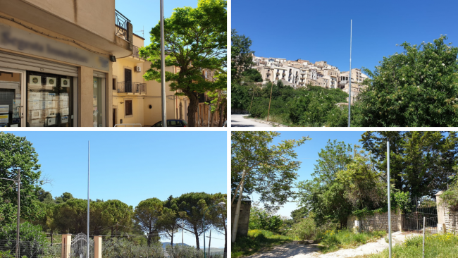 Salemi, nuovi pali dell'illuminazione pubblica