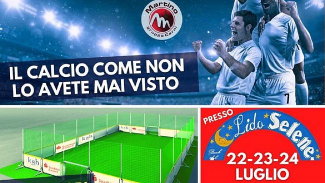 Triscina, arriva al lido Selene lo Street Soccer
