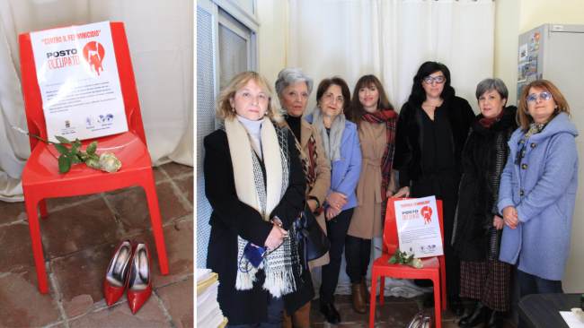 Una rosa sul “Posto occupato”, si ricorda Maria Amatuzzo vittima di femminicidio