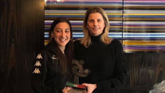 A Noemi Manno il premio come “Calciatrice del mese AIC” di Novembre