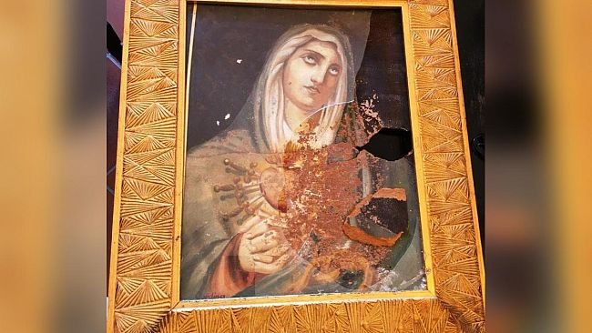 Mazara, ritrovato il quadro della Madonna rubato dall’edicola votiva di via Valeria