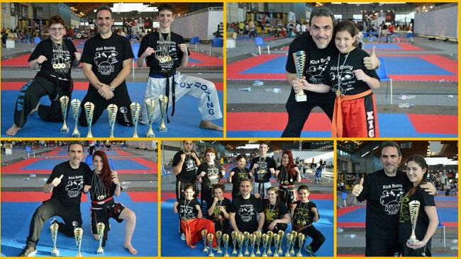 TRAPANI –  WTKA, 41 medaglie con 18 titoli italiani e 4 squadre campioni d’Italia