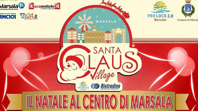 Marsala, manca poco al Santa Claus Village: il via il prossimo 7 dicembre