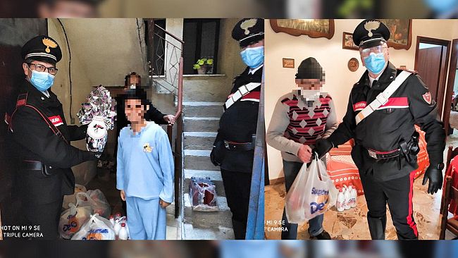 Mazara, Coronavirus, i Carabinieri in aiuto di cittadini bisognosi