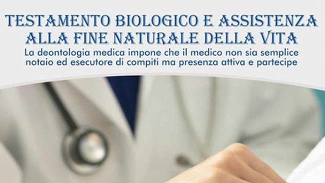 Testamento biologico e fine vita. Conferenza a Trapani