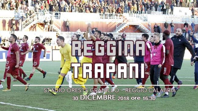 Tutto pronto per Reggina- Trapani. Le probabili formazioni