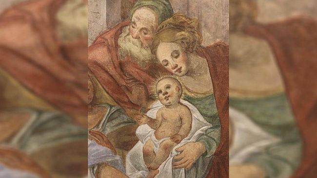 Custonaci, restaurato affresco appartenente al ciclo della Natività