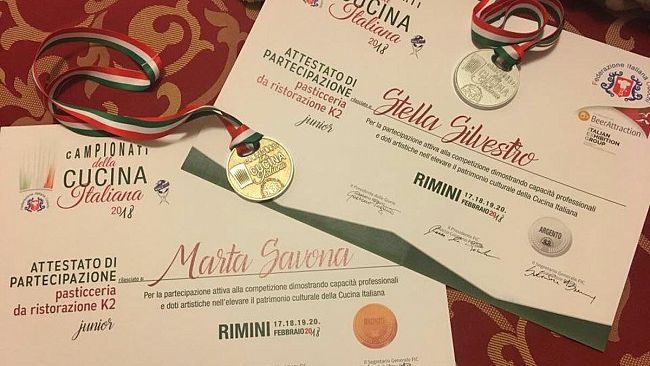 Vittorie dell’Alberghiero di Erice ai Campionati Italiani di cucina di Rimini