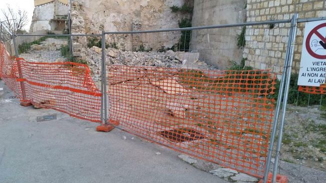 Salemi, lavori di messa in sicurezza nel centro storico
