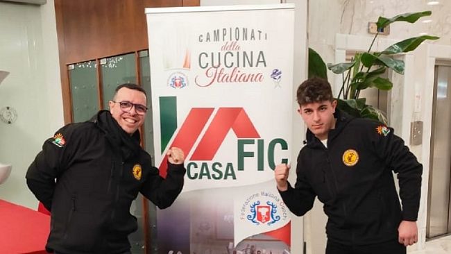 Mazara,chef Paolo Austero e il figlio Salvatore premiati ai Campionati nazionali