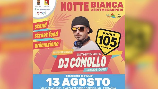 Partanna si accende con la Notte Bianca 