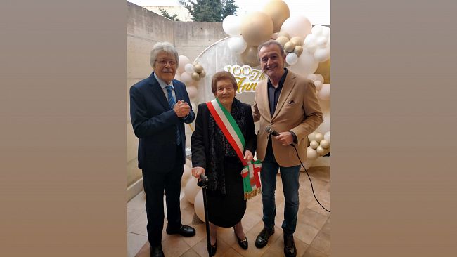 Trapani, festeggiati i 100 anni della Signora Anna