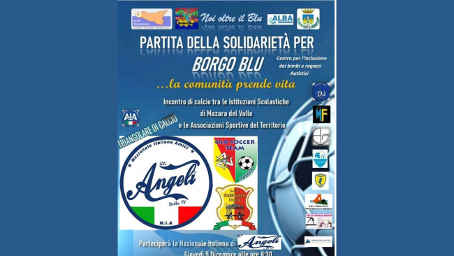 Mazara, tutto pronto per la partita della solidarietà per 