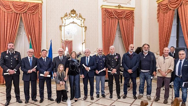 Trapani, conferite le Onorificenze dell'Ordine al Merito della Repubblica