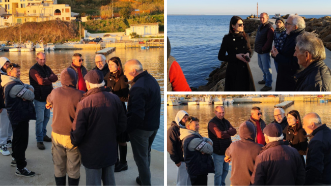 Selinunte, porto invaso dalla posidonia. Ciminnisi (M5S) incontra la marineria