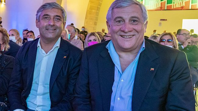 Antonio Tajani a Mazara per la convention di Forza Italia promossa da Scilla 