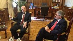 Tumbiolo in Albania incontra il Ministro dell’Agricoltura e Pesca ed il Vice Ministro dell’Istruzione