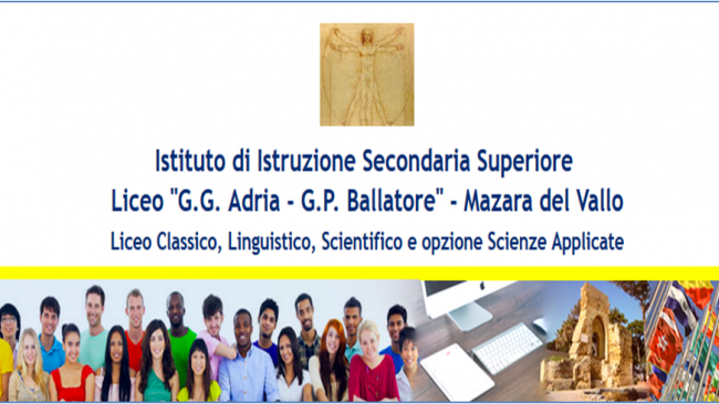 Il “Liceo G.G. Adria – G.P. Ballatore” Vi invita a partecipare all’Open day del Liceo classico  e del Liceo linguistico, domenica 13 dicembre dalle ore 10:00  alle 13:00.