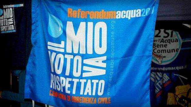 M5S Mazara: Acqua: il PD calpesta la volontà popolare espressa con il referendum del 2011.