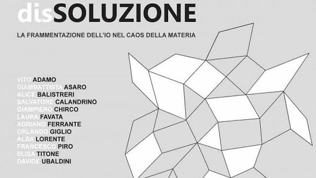 Mazara, “DISsoluzione. La frantumazione dell’io nel caos della materia”