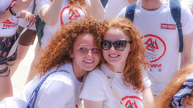 Favignana, dal 4 al 6 settembre torna “Red Head Sicily” il raduno dei rossi naturali