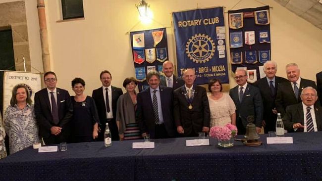 Rotary Trapani Birgi Mozia, Angelo Tummarello è il nuovo Presidente