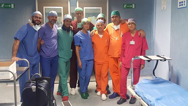 Al S. Antonio Abate prelevati sette organi per trapianto