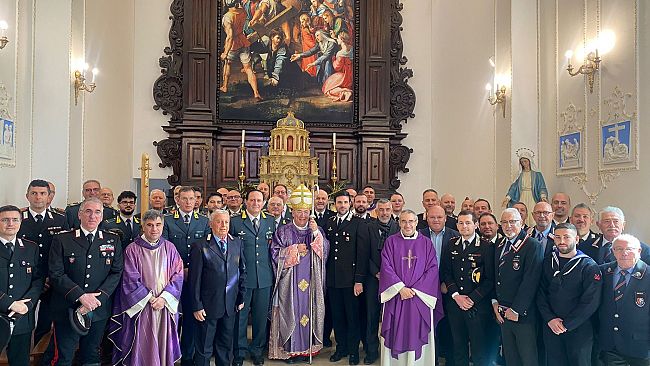 Mazara, cerimonia religiosa in vista della Santa Pasqua