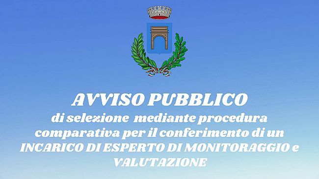 Petrosino, avviso pubblico per la selezione di un esperto di monitoriaggio e valutazione