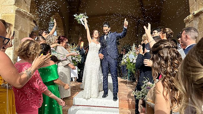 Mazara, oggi sposi Erasmo Abate e Marzia Asaro